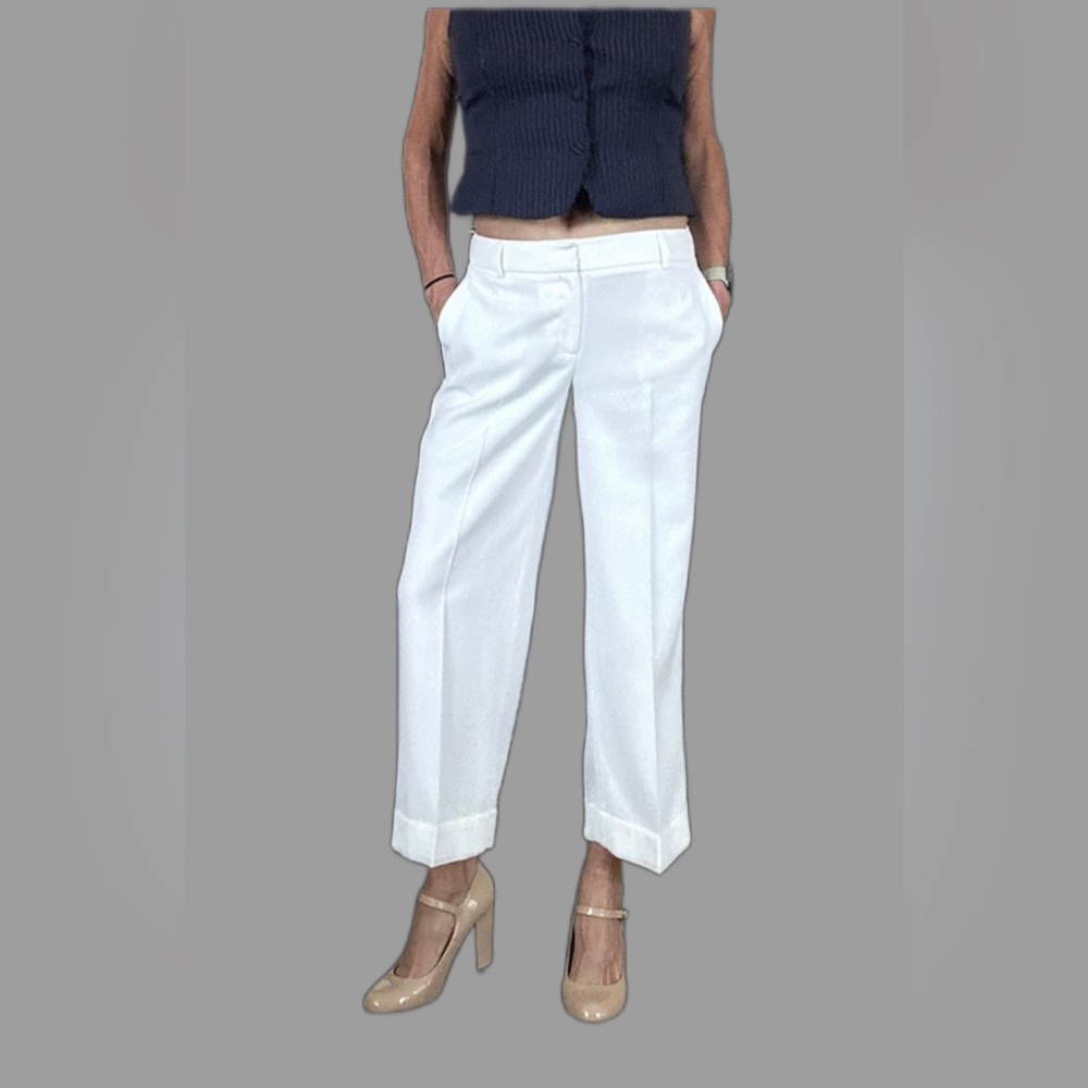 Jones New York | Wide Leg Capri w/Cuff